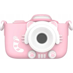 myFirst Camera 3 aparat cyfrowy dla dzieci etui ochronne, ekran 2" IPS 16MP