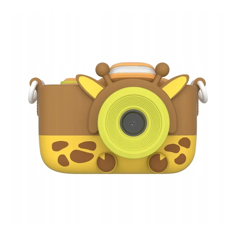 myFirst Camera 3 - aparat cyfrowy dla dzieci z gumowym etui ochronnym, ekranem 2" IPS, rozdzielczości 16MP i dwoma obiektywami (