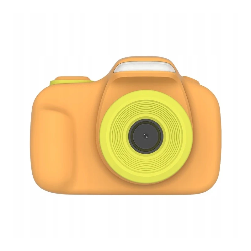 myFirst Camera 3 - aparat cyfrowy dla dzieci z gumowym etui ochronnym, ekranem 2" IPS, rozdzielczości 16MP i dwoma obiektywami (