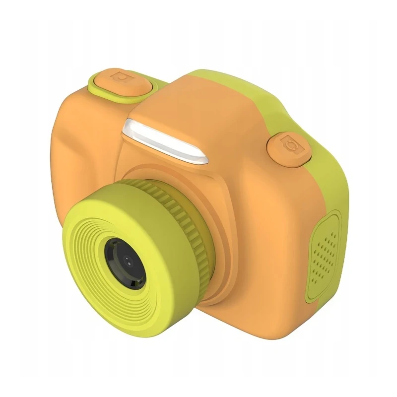 myFirst Camera 3 - aparat cyfrowy dla dzieci z gumowym etui ochronnym, ekranem 2" IPS, rozdzielczości 16MP i dwoma obiektywami (