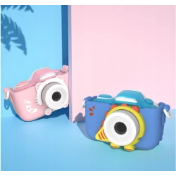 myFirst Camera 3 aparat cyfrowy dla dzieci etui ochronne, ekran 2" IPS 16MP