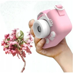 myFirst Camera 3 aparat cyfrowy dla dzieci etui ochronne, ekran 2" IPS 16MP