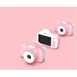 myFirst Camera 3 aparat cyfrowy dla dzieci etui ochronne, ekran 2" IPS 16MP