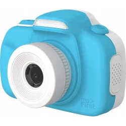 myFirst Camera 3 aparat cyfrowy dla dzieci etui ochronne, ekran 2" IPS 16MP