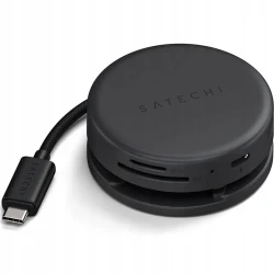 Satechi OntheGo 7w1 Adapter USB-C PD, USB-A, HDMI 4K, Ethernet SD MagSafe