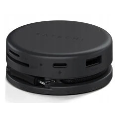 Satechi OntheGo 7w1 Adapter USB-C PD, USB-A, HDMI 4K, Ethernet SD MagSafe