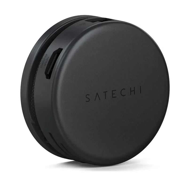 Satechi OntheGo 7-in-1 Multiport Adapter - adapter do urządzeń mobilnych (USB-C PD, 2x USB-A, HDMI 4K, Ethernet, czytnik kart mi