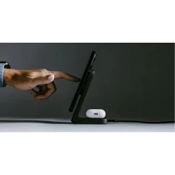 NOMAD Stand One 2w1 bezprzewodowa ładowarka Qi2,2 25W MagSafe 4 gen (carbide)