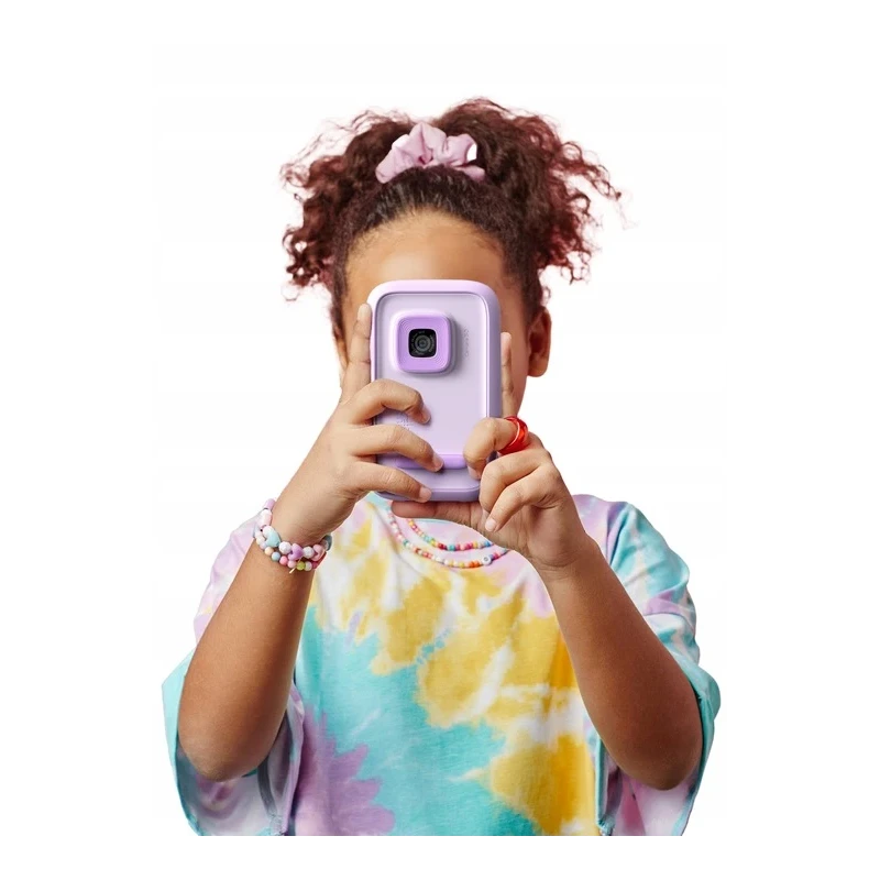 myFirst Camera 50 - aparat fotograficzny dla dzieci z technologią AI, dotykowym ekranem IPS i podwójnym obiektywem 16MP/20MP (bl