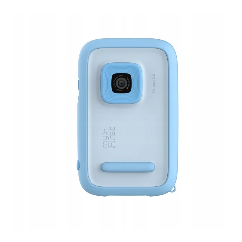 myFirst Camera 50 - aparat fotograficzny dla dzieci z technologią AI, dotykowym ekranem IPS i podwójnym obiektywem 16MP/20MP (bl