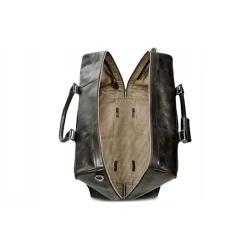 dbramante1928 Weekender Bag torba z skóry naturalnej podróżna wakacyjna (black)