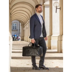 dbramante1928 Weekender Bag torba z skóry naturalnej podróżna wakacyjna (black)