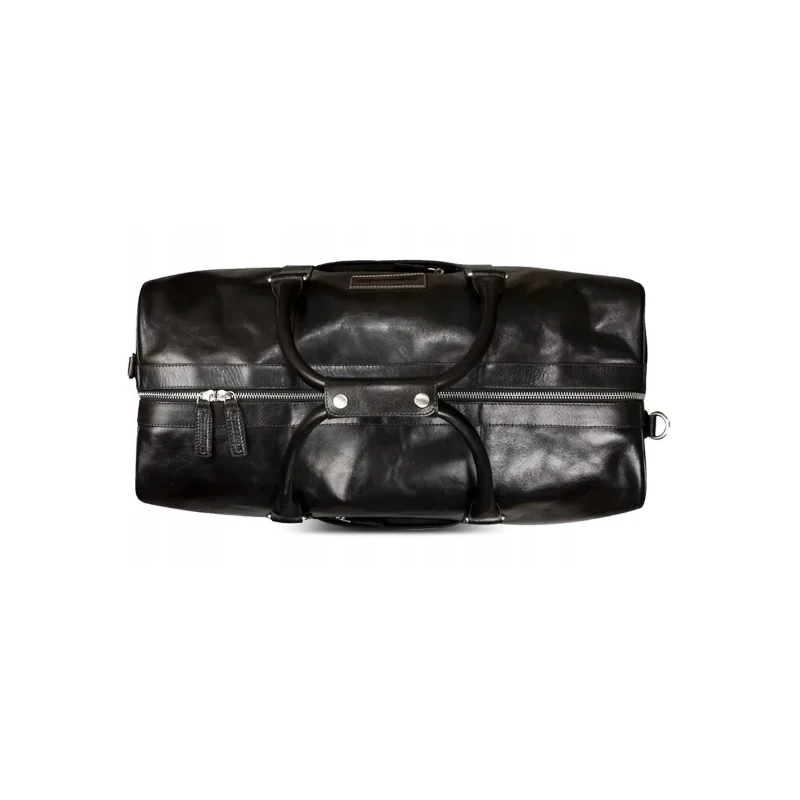 dbramante1928 Weekender Bag torba z skóry naturalnej podróżna wakacyjna (black)