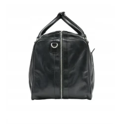 dbramante1928 Weekender Bag torba z skóry naturalnej podróżna wakacyjna (black)