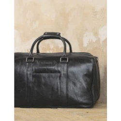 dbramante1928 Weekender Bag torba z skóry naturalnej podróżna wakacyjna (black)
