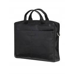 dbramante1928 Amalienborg skórzana torba z paskiem kieszeń na laptop 15" (black)