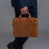 dbramante1928 Amalienborg - skórzana torba z paskiem na ramię oraz kieszenią na laptop 15" (tan)