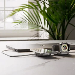 ZENS Charging Cable magnetyczny kabel ładowarka MagSafe 3w1 USB-C Qi2 140W