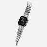 NOMAD elegancka mocna tytanowa bransoleta Apple Watch, Ultra, SE black FKM (natural titanium, black FKM)