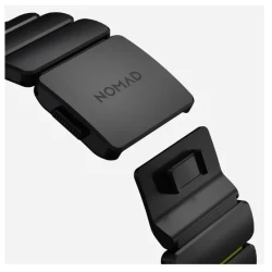 NOMAD elegancka mocna tytanowa bransoleta Apple Watch, Ultra, SE volt FKM (black titanium, volt FKM)