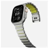 NOMAD elegancka mocna tytanowa bransoleta Apple Watch, Ultra, SE volt FKM (natural titanium, volt FKM)