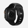 NOMAD wytrzymały sportowy silikonowy pasek Apple Watch 49/46/45/44 mm (black)