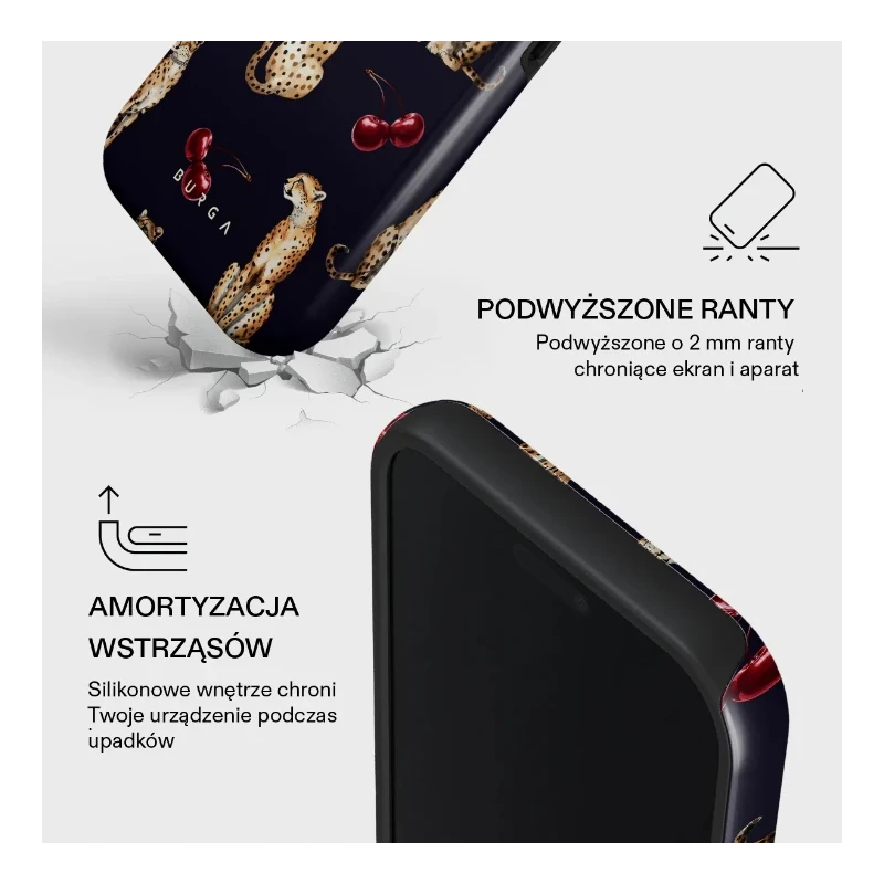 Burga Tough Magsafe - etui ochronne do iPhone 17 Pro Max kompatybilne z MagSafe (cougar)