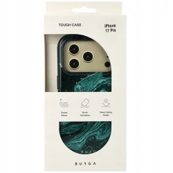 Burga Tough mocne stylowe etui ochronne plecki case iPhone 17 Pro MagSafe (emerald pool)