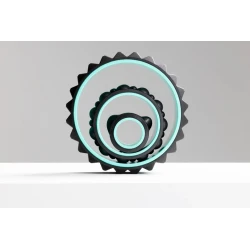 Chirp Wheel XR 4/6/10" 3 koła z wypustkami do masażu ćwiczeń stretchingu