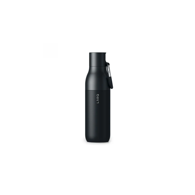 LARQ Bottle Flip Top - butelka termiczna ze słomką, wysuwany ustnik 740ml (obsidian black)