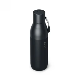 LARQ Bottle Flip Top - butelka termiczna ze słomką, wysuwany ustnik 740ml (obsidian black)
