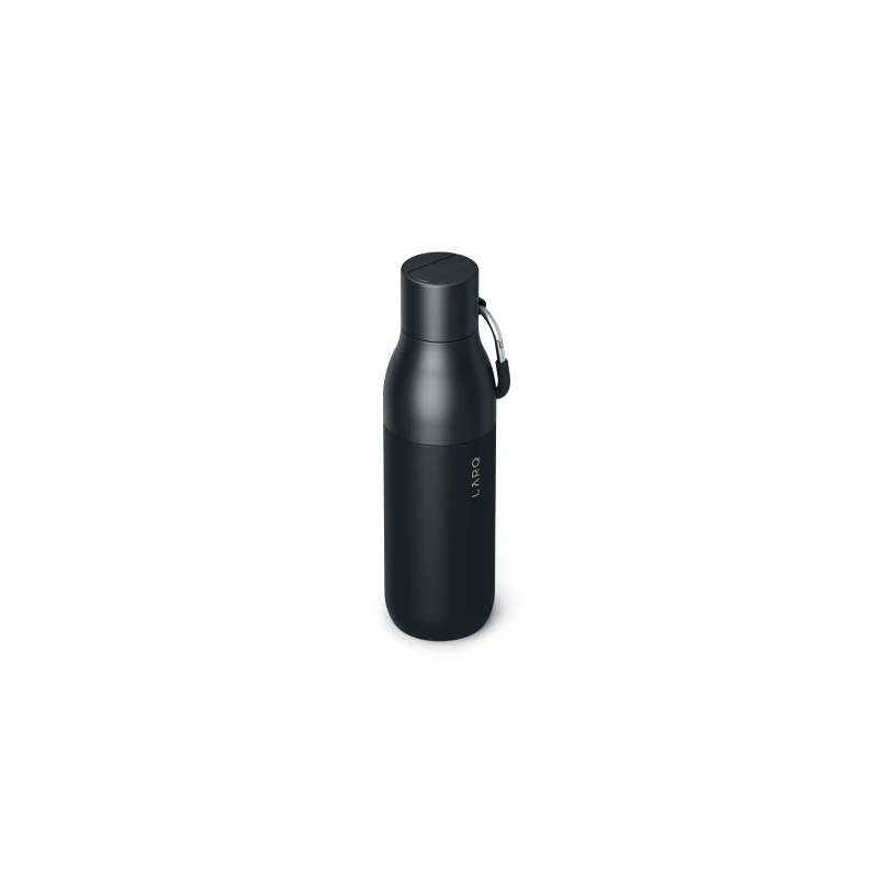 LARQ Bottle Flip Top - butelka termiczna ze słomką, wysuwany ustnik 740ml (obsidian black)