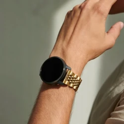 BURGA Metal Royal elegancka uniwersalna bransoleta do zegarka 20mm (gold)