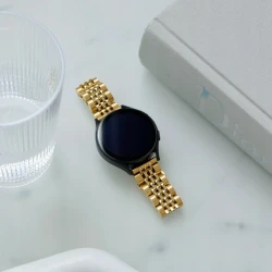 BURGA Metal Royal elegancka uniwersalna bransoleta do zegarka 20mm (gold)