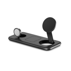 Satechi Qi2 Trio Wireless Charging Pad - magnetyczna ładowarka bezprzewodowa do trzech urządzeń (AppleWatch 5W, AirPods 5W, Qi2 