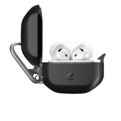 KeyBudz ElementProof - wodoodporne etui do AirPods 4 gen. (carbon black)