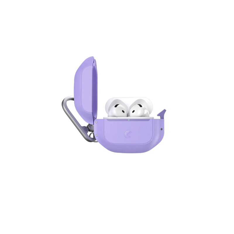KeyBudz ElementProof - wodoodporne etui do AirPods 4 gen. (wild lavender)