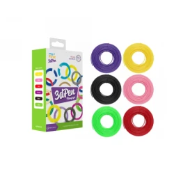 myFirst 3dPen Artist Filaments - wkłady do długopisu 3D, zestaw 5 kolorów (warm color)