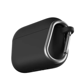 KeyBudz Elevate Keychain - silikonowe etui ochronne do AirPods Pro 3 (black)