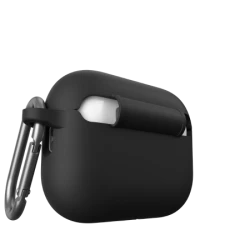 KeyBudz Elevate Keychain - silikonowe etui ochronne do AirPods Pro 3 (black)
