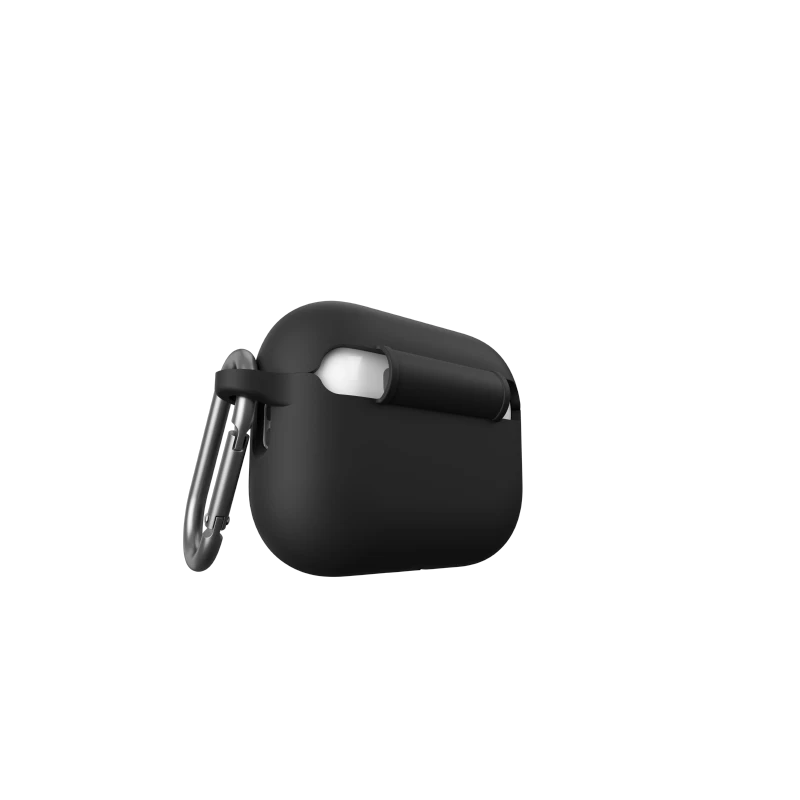 KeyBudz Elevate Keychain - silikonowe etui ochronne do AirPods Pro 3 (black)