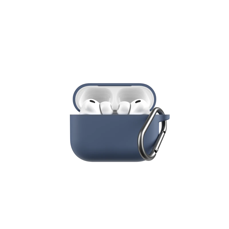 KeyBudz Elevate Keychain - silikonowe etui ochronne do AirPods Pro 3 (cobalt blue)