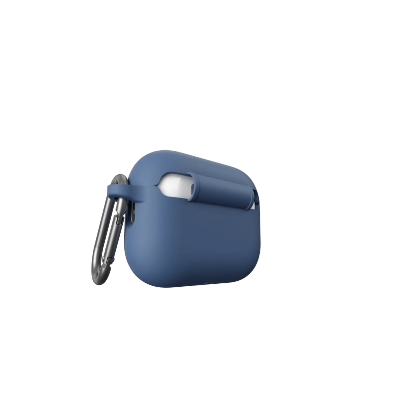 KeyBudz Elevate Keychain - silikonowe etui ochronne do AirPods Pro 3 (cobalt blue)