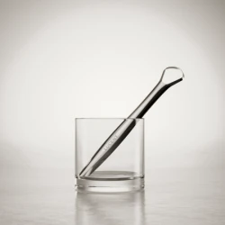 Be Lucent Beam Tongue Scraper - czyścik do języka ze stali nierdzewnej (silver)