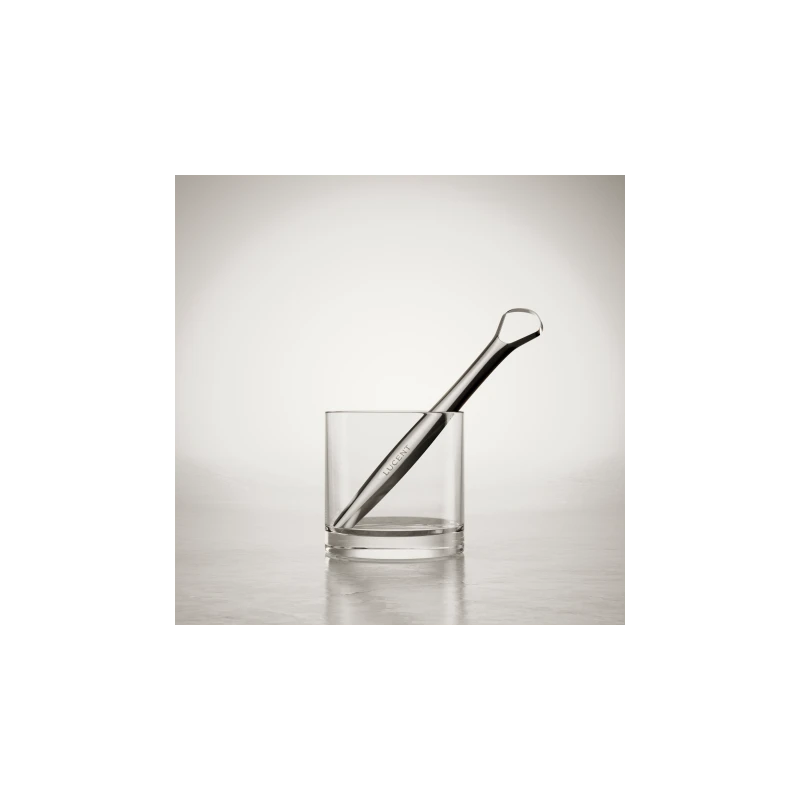 Be Lucent Beam Tongue Scraper - czyścik do języka ze stali nierdzewnej (silver)