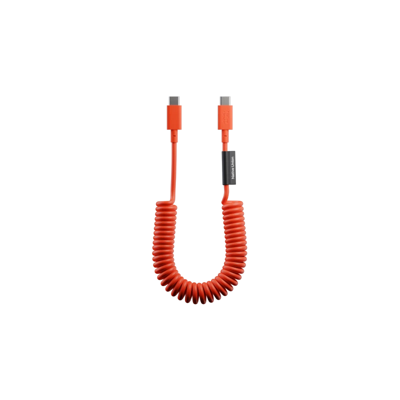 Native Union Pop Cable - kabel USB-C - USB-C, 1,2 m 60W (alarm red)