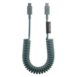 Native Union Pop Cable - kabel USB-C - USB-C, 1,2 m 60W (slate green)