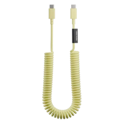Native Pop Cable - kabel USB-C - USB-C, 2,4 m 60W (lemon)