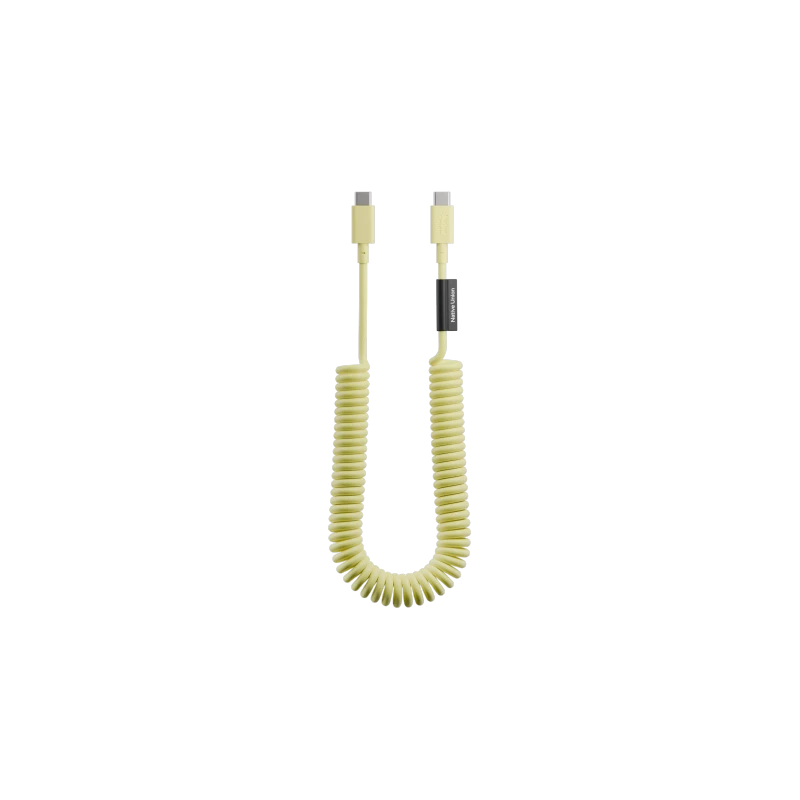 Native Pop Cable - kabel USB-C - USB-C, 2,4 m 60W (lemon)