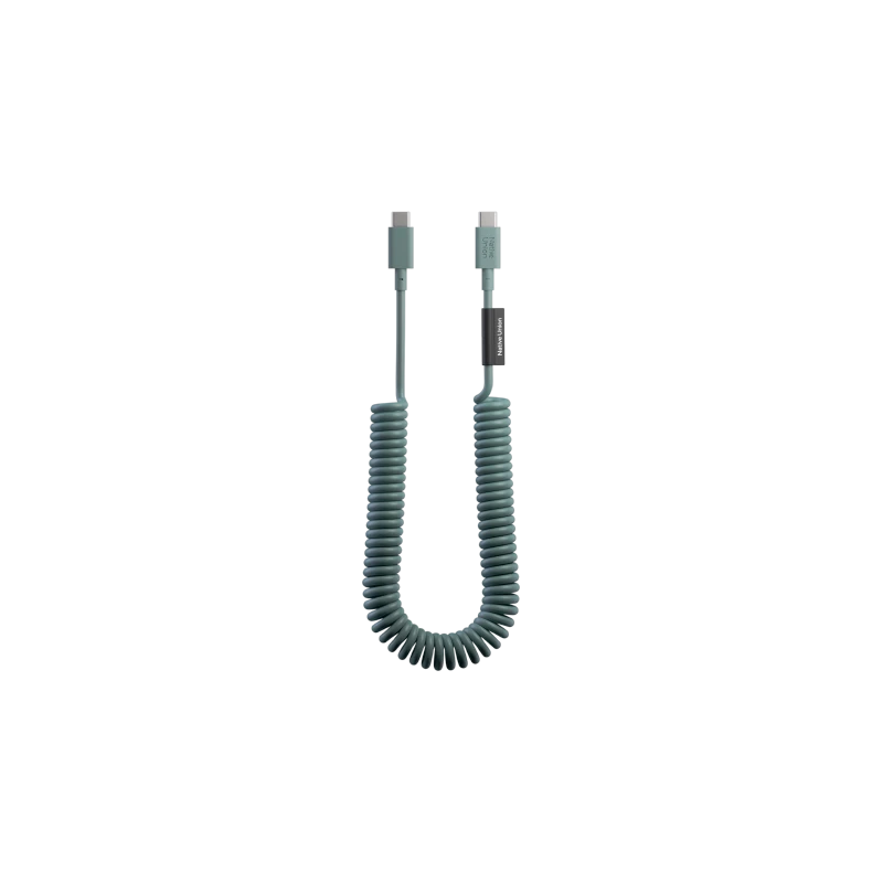 Native Pop Cable - kabel USB-C - USB-C, 2,4 m 60W (slate green)